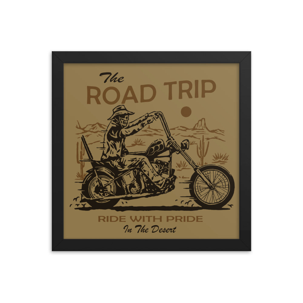 'The Road Trip' Framed poster