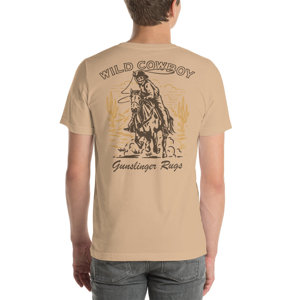 'Wild Cowboy' Unisex t-shirt